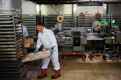 ULMA Packaging flowrapper for pizza packaging