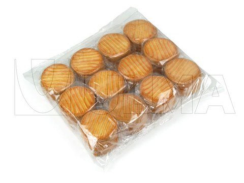 Biscuits multipack packaging in flow pack wrapper