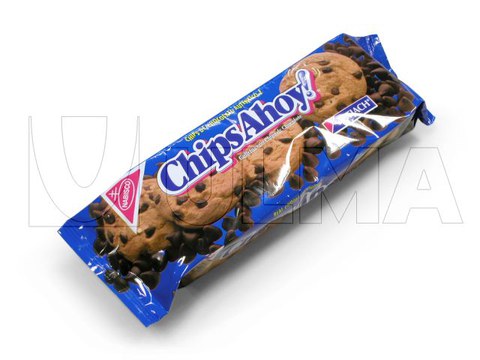Cookies packaging in flow pack wrapper (HFFS) in trays