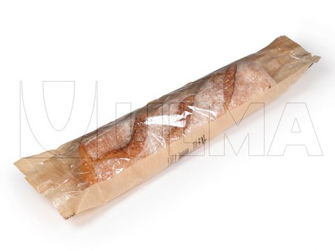 Bread packaging in flow pack (hffs)