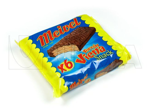 Vienna nougat unitary and multipack packaging in flow pack