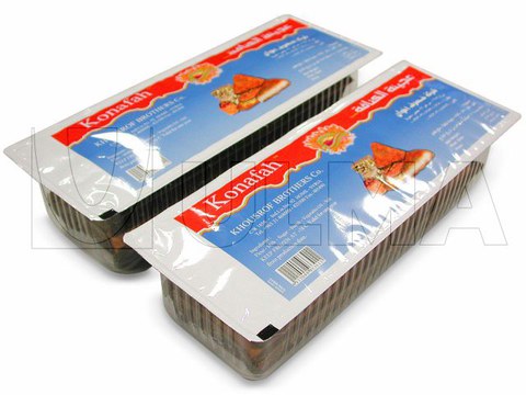 Industrial bakery packaging in thermoforming with rigid film and modified atmosphere (MAP)