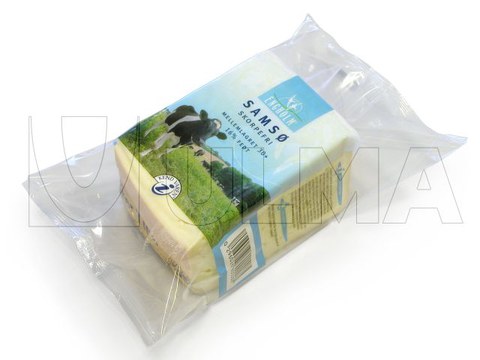 Cheese blocks packaging in flow pack wrapper (HFFS) at high speed