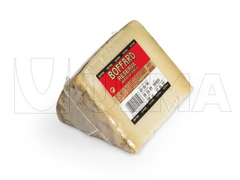 Cheese packaging in flow pack wrapper (hffs) with shrink film