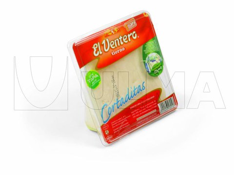 Cheese wedges MAP packing in thermoforming in rigid film