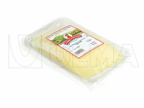 Sliced cheese MAP packaging in thermoforming in rigid film