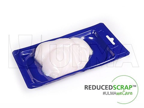 Fresh fish packing in skin thermoforming