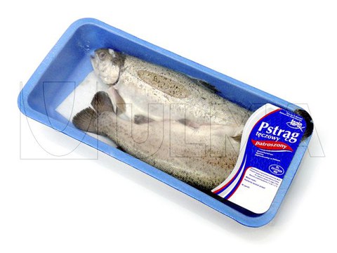 Fresh whole fish packaging in flow pack (hffs) with shrink barrier film BDF®