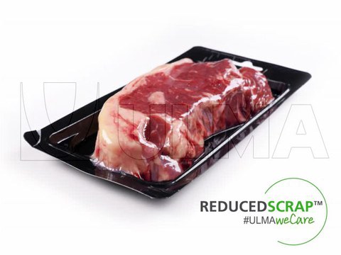 Beef chop packing in skin thermoforming