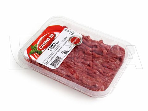 Minced meat packing in traysealing with modified atmosphere (MAP)