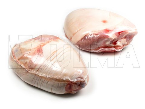 Jam knuckle packaging in thermoforming in vacuum pack and "shrink" flexible film