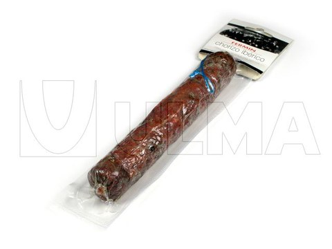 "Chorizo" vacuum packaging in thermoforming in flexible film