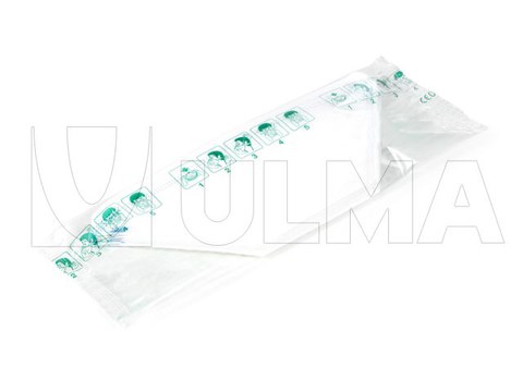 Medical face mask (unitary and grouping) packaging with flow pack wrapper (hffs)