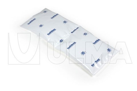 Gel packaging in VFFS machine in LDPE film.