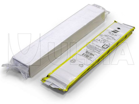 Electrode packaging in flow pack wrapper (HFFS) in vacuum pack