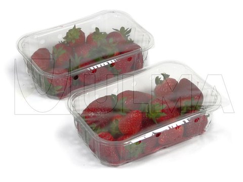 Strawberry/Cherry packaging in traysealing