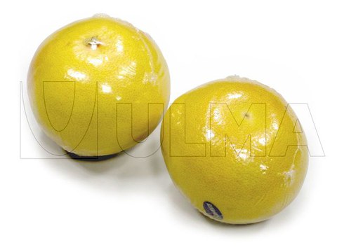 Grapefruit packaging in flow pack wrapper (HFFS)