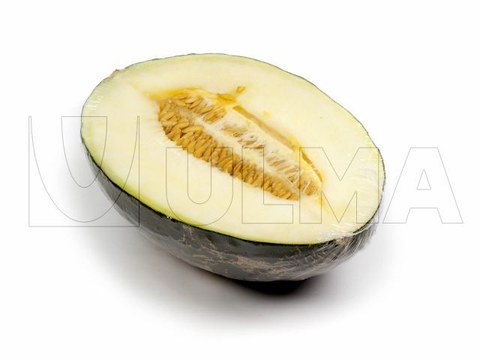 Half melon packaging in flow pack wrapper (HFFS)