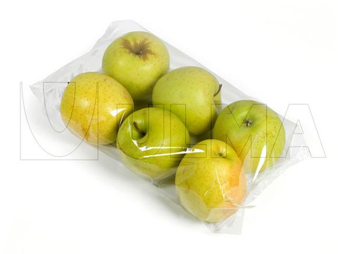 Trayless apples packaging in flow pack wrapper (hffs)