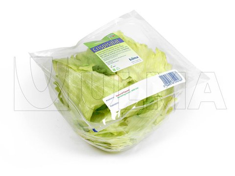 Lettuce packaging in thermoforming