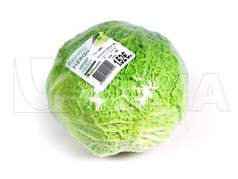 Cabbage packaging in flow pack (hffs) with shrink film