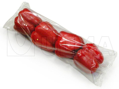Peppers packaging in flow pack wrapper (HFFS)