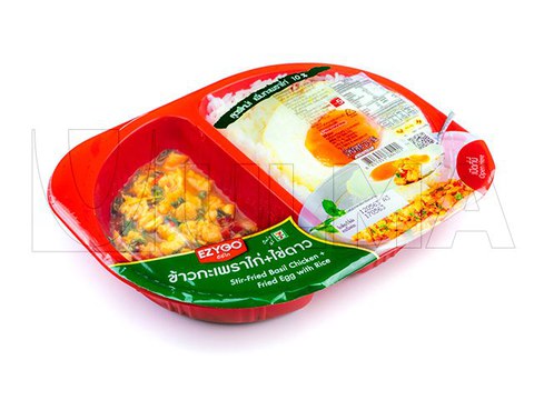 Ready meal packaging in traysealing with modified atmosphere (MAP)