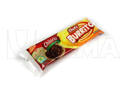 Burrito packaging in flow pack (hffs) with modified atmosphere (MAP)